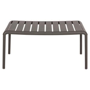 Garden side table Korver Hm6334.05 polypropylene in dark olive 100x60x46cm.