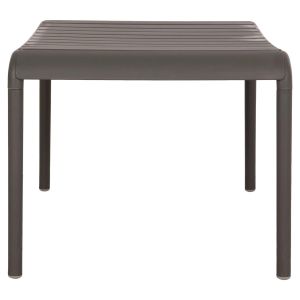 Garden side table Korver Hm6334.05 polypropylene in dark olive 100x60x46cm.