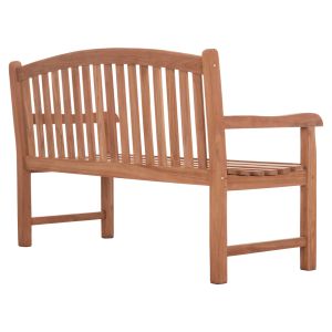 Градинска триместна пейка Elena Hm18125 тиково дърво - естествен цвят 150x61x95всм.