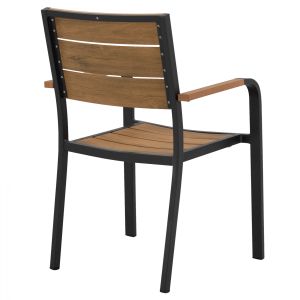 Градински алумниев стол Hm5127,02 55x56x85cm