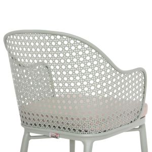 Garden set 3 pieces Orego Hm21107.06 aluminum and metal in pistachio color