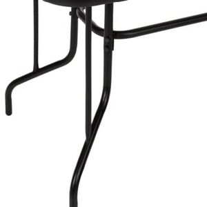 Garden set Adam Hm5193.13 table with 4 dining chairs - black