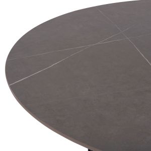 Garden set Eternity Sm21129.01 with table and 6 chairs - dark gray