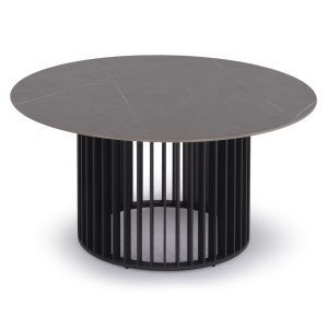 Garden set Eternity Sm21129.02 with table and 6 chairs - dark gray