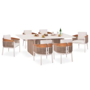 Garden set Ethereal Sm21127 with table and 6 chairs