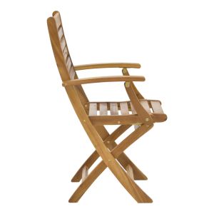 Градински комплект маса с 6 стола от акация масив Gorpo-falov 130x80x72cm