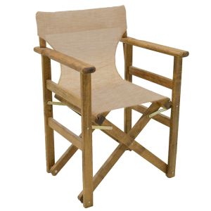 Градински комплект от 5 части Retto маса от масивно дърво и 4 стола 100x60x71cm