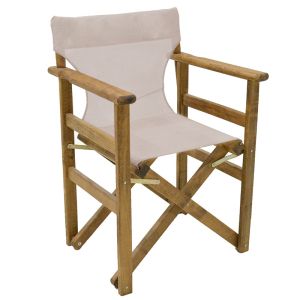 Градински комплект от 5 части Retto маса от масивно дърво с 4 стола 100x60x71cm