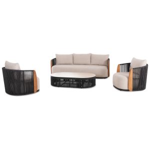 Garden set 5 seats Augustus