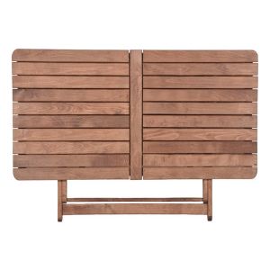 Градински сет Retto 5 части-маса от масивно дърво с 4 стола 120x75x71cm