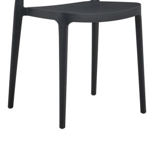 Градински стол Amvroan с Uv защита антрацитен Pp 51x49x79,5cm