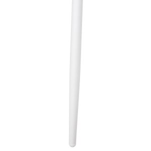 Градински стол Serly алуминий в бяло - бял текстилен 56x61x74,5hcм Hm6052,01