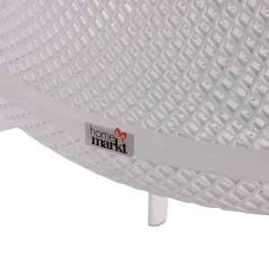 Garden chair polypropylene John Hm6103.01 white 59x58x79.5cm.
