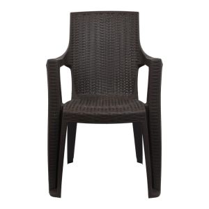 Garden chairs Mega brown color 58x58x90cm