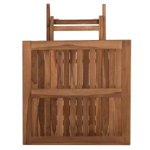 Garden dining set 3 pcs. foldable Kendall ημ11951 solid teak wood in natural color