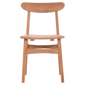 Градински трапезен стол Robbie Hm18115 тиково дърво - естествен цвят 48x51x82всм.