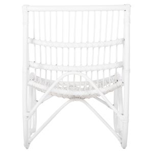 Градинско кресло Grinn Hm9815,03 Rattan Rods In White Color 56,5x73,5x79,5hcm