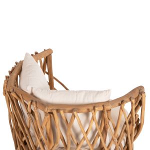 Градинско кресло Kaan Naturally Hm5994 от масивно тиково дърво 95x89x80hcm