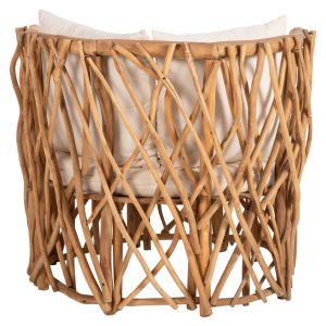 Градинско кресло Kaan Naturally Hm5994 от масивно тиково дърво 95x89x80hcm