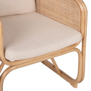 Градинско кресло Wendy Hm9816 от ратан 73x72x84hcm