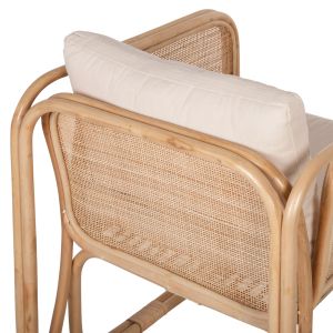 Градинско кресло Wendy Hm9816 от ратан 73x72x84hcm