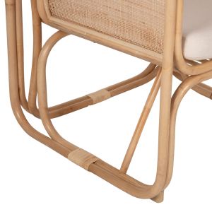 Градинско кресло Wendy Hm9816 от ратан 73x72x84hcm