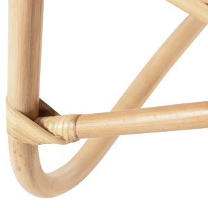 Градинско кресло за дневна Grinn Hm9815,01 от ратан в естествен цвят 60x85x93cm