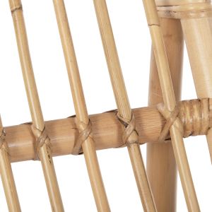 Градинско кресло за дневна Grinn Hm9815,01 от ратан в естествен цвят 60x85x93cm