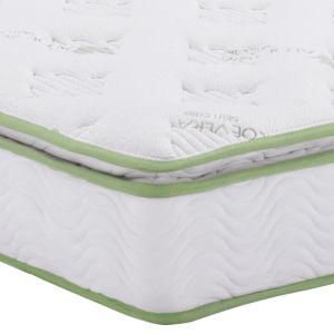 Двойно легло с матрак Celina Hm21328 метал и дърво в мръсен дъб - матрак 150x200см