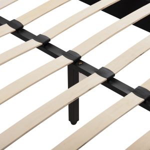 Двойно легло спалня Maylin сива дамаска 120x200cм Hm598.10