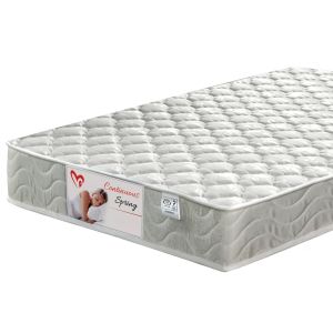 Bunk bed with drawers and mattresses Rayven Hm21336.02 wood, beech color, metal, size 90x190cm.