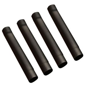 Двуетажно метално легло Bunk черен цвят 90x190 Hm328,01