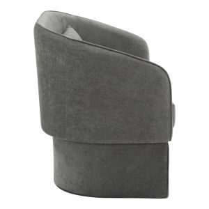 Two-seater sofa Playmob gray textile fabric 65x128x79cm