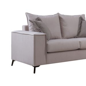 Two-seater sofa Verona in cream color 173x93x100cm