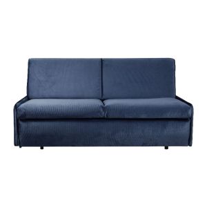 Two-seater sofa bed 'orelia' blue color 164x92x85cm
