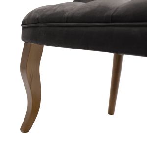 Two-seater sofa Loreta plush 123x65x73cm