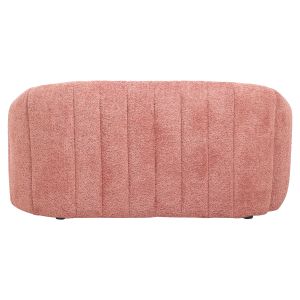 Two-seater sofa Moby Hm9595,02 pink boucle 148x83x66hcm