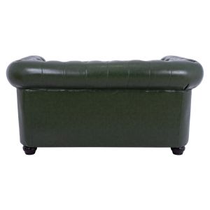 Two-seater sofa T,chesterfield Hm3010,08 Pu Cyprus green
