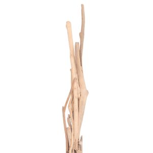 Decorative lantern Flamer Hm4439 Driftwood in natural 30x30x179hcm.