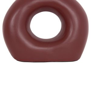 Декоративна ваза Fiorin Hm4666.03s теракота в кестено червено - 21x7.5x31hсм.