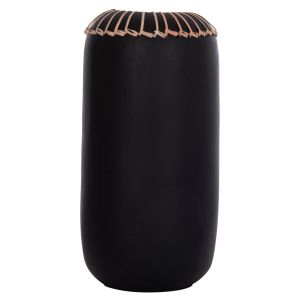 Декоративна ваза Lennox Hm4675.01s теракота в черно - Φ18x33hсм.