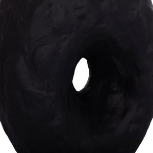 Декоративна ваза Namentis Hm4673.01s теракота в черен цвят -- 22x13x28в см.