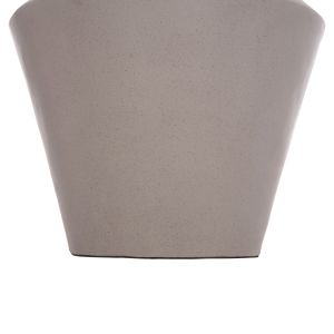 Декоративна ваза Nebula Santorini Hm4661.03 фибро цимент в сиво - тиково дърво Φ60x115hсм.