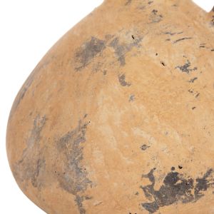 Decorative vase Vermo Hm4394 terracotta in beige matte Φ22x17cm.