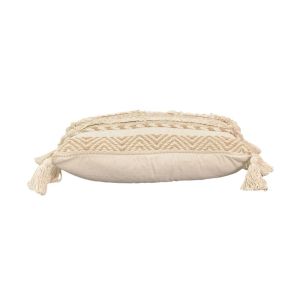 Decorative pillow Labrinth beige/ecru 45x45x2.5cm