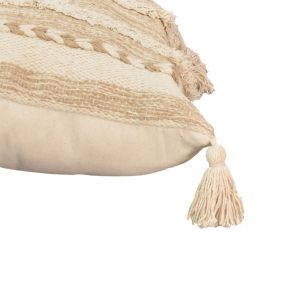 Decorative pillow Labrinth beige/ecru 45x45x2.5cm