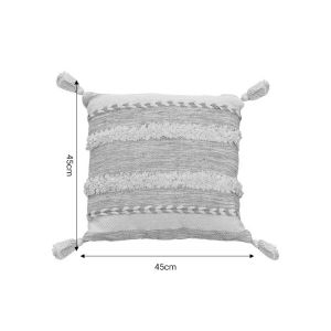 Decorative pillow Rozi beige 45x45x2.5cm