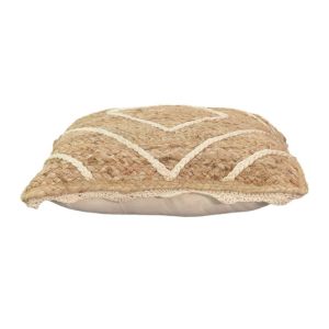 Decorative pillow Teddiens 100% jute 45x45x2.5cm