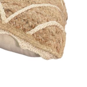Decorative pillow Teddiens 100% jute 45x45x2.5cm