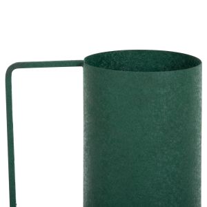 Декоративна метална ваза Flagon Hm4260,03 в зелен цвят D26x45hcm